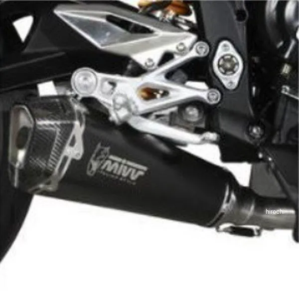 T.019.LDRB-RS ミヴ Mivv スリップオンマフラー DELTA 17年-21年 トライアンフ Street RS ブラックステンレス SP店
