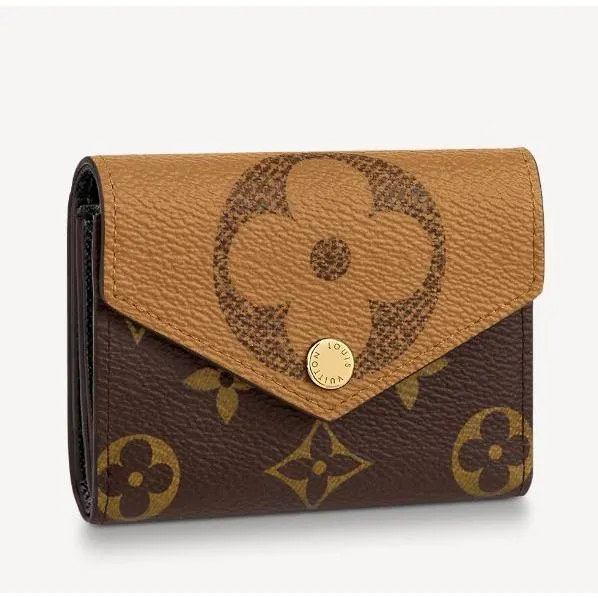 ルイヴィトン財布 新作 ルイビトン財布 LOUIS VUITTON 財布 ミニ財布 新品 正規ギフト包装 M80725 ポルトフォイユ・ゾエ 三つ折財布 正規ラッピング