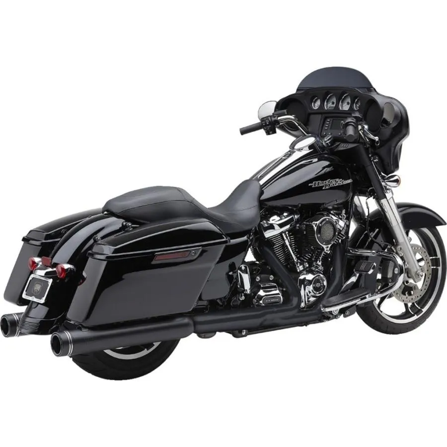 COBRA コブラ Gen 2 Neighbor Haters Series スリップオンマフラー Color/Finish Black(End Cap Color/Finish：Black/Gloss/Machined)［1801-1509］ マフラー
