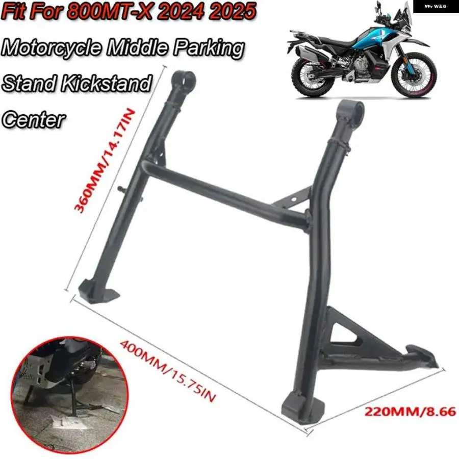 並行輸入品CFMOTO 800MT-X 800MTX 2024 2025 800MTX オートバイ バイク アクセサリー ミドルセンターキック スタンド キック スタンド パーキング サポ