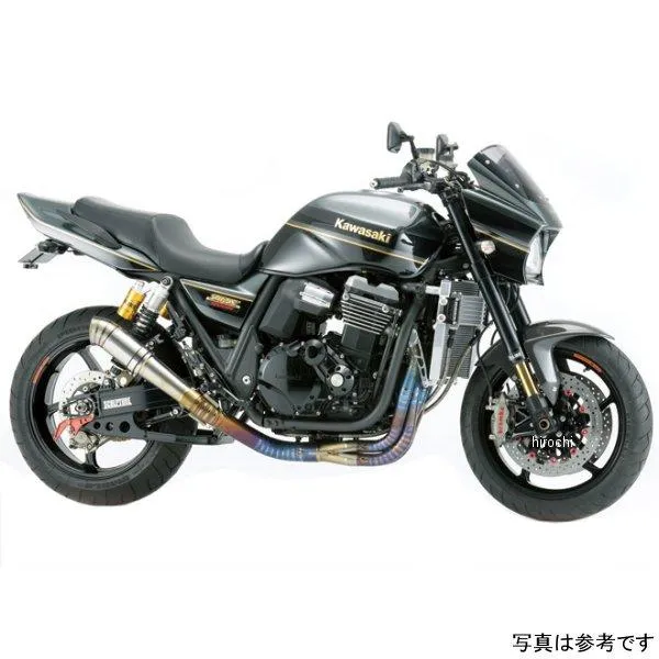 EX-12WTUT4-V2 ナイトロレーシング 4in1ウェルドクラフト チタン3D EXマフラー φ85 ストレイトチタン 420mm V2 ZRX1200ダエグ HD店