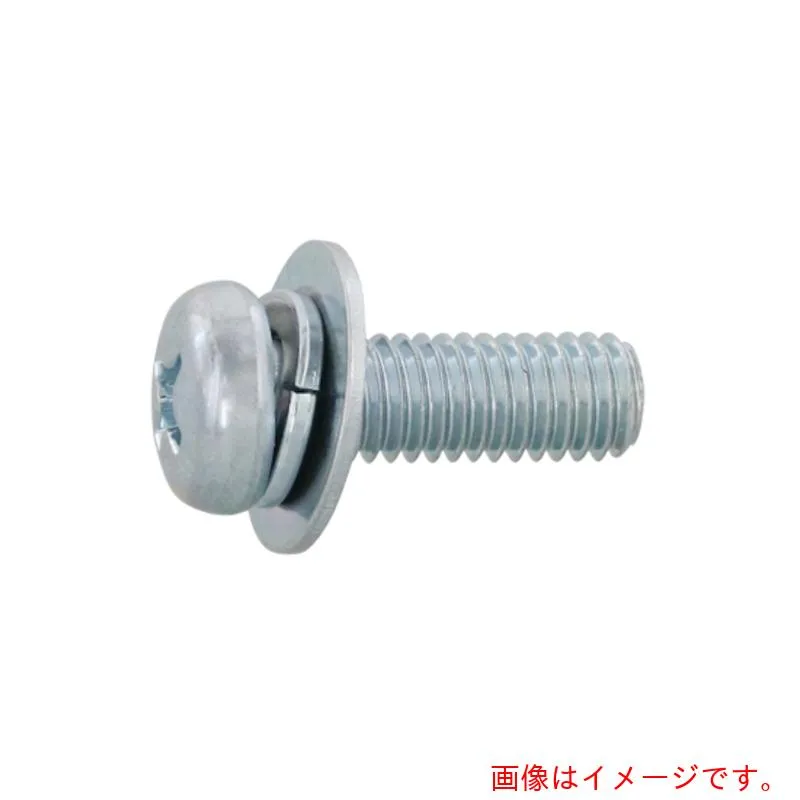 サンコーインダストリー（SUNCO） 組込みねじ （＋）ナベＳＰ＝３（ＳＵＳ（ステンレス）・生地（または標準）） Ｍ４×１０（１０００本入） 【品番：10-02-00S3-00400100-00】