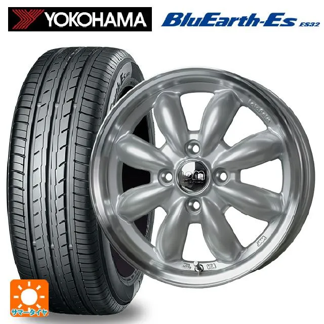 送料無料 サマータイヤホイールセット 165/60R15 77H ヨコハマ ブルーアースEs ES32 ホットスタッフ ララパーム カップ2 15-4