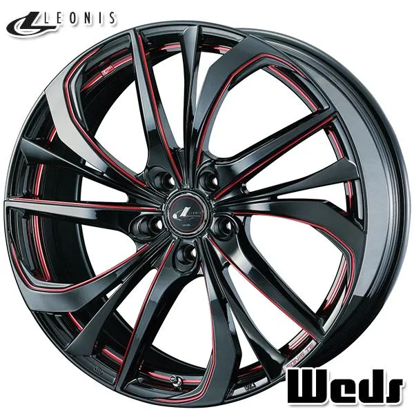 オールシーズンタイヤ ホイール4本セット 215/55R17インチ 5H114 ウェッズ レオニス TE BK/SC グッドイヤー ベクター フォーシーズンズ