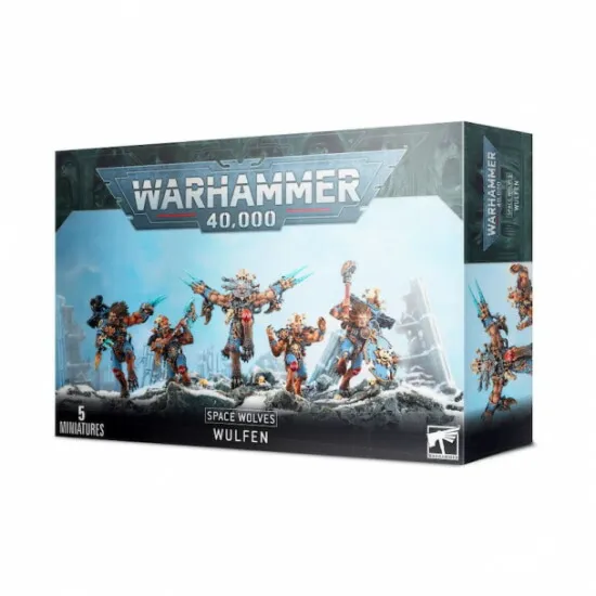 [送料無料] 【ウォーハンマー 40000】スペースウルフ：ウルフェン SPACE WOLVES: WULFEN 53-16