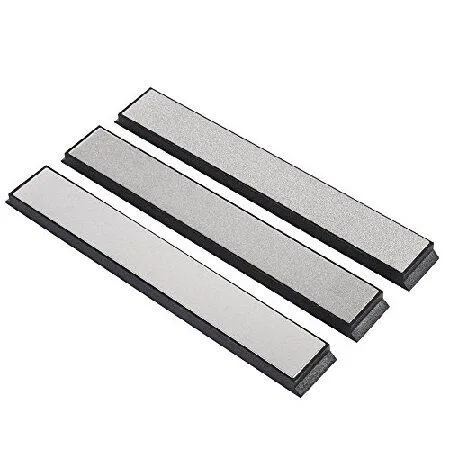 【並行輸入品】 Diamond Sharpening Stone, 3Pcs/Set 240/600/1000 Grit Knife Sharpener Stone Diamond Sharpener Kitchen Knife Sharpener Polishing Tool