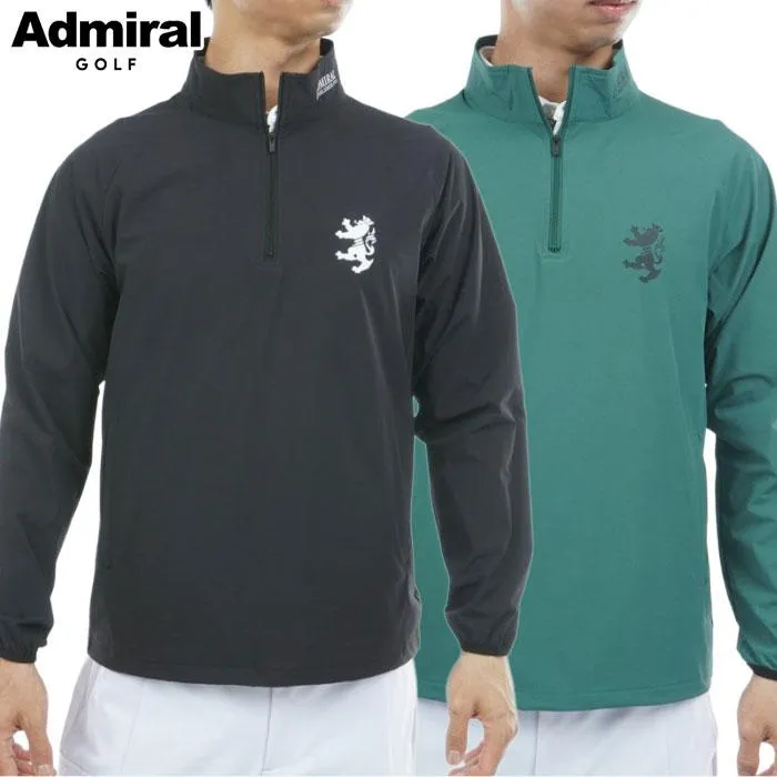 アドミラル Admiral Golf メンズ ハーフジップ スニードジャケット ADMA572 ゴルフウェア 2025秋冬モデル 日本正規品