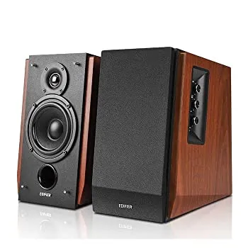 【中古】(未使用･未開封品)Edifier【アップグレード】R1700BTs Bluetoothv5.0最新2ウェイ ブックシェルフスピーカー 2台1組 - アンプ内蔵アクティブスピーカー - ステレオ