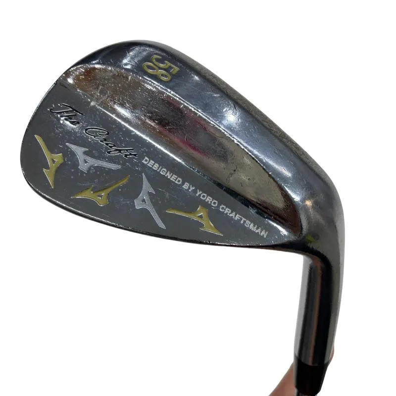【中古】 ミズノ ミズノ THE CRAFT 58° ウェッジ WG 純正特注シャフト (フレックスS) メンズ 男性用 右利き 右用 Dランク ゴルフクラブ