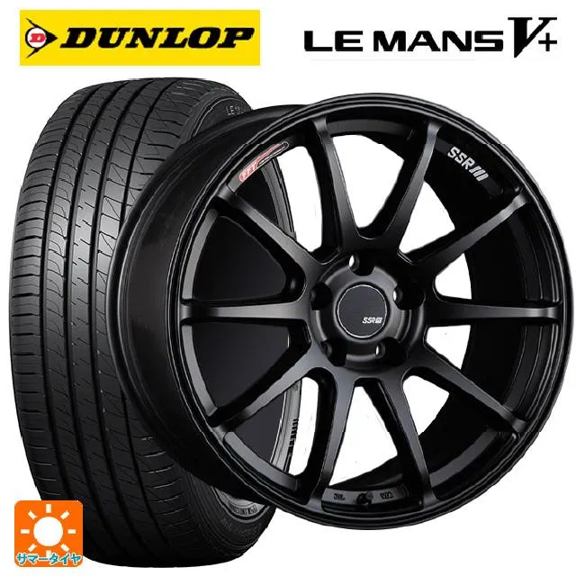 送料無料 サマータイヤホイールセット 235/45R18 94W ダンロップ ルマン5プラス(ルマン5+) タナベ SSR GT V02 18-8J