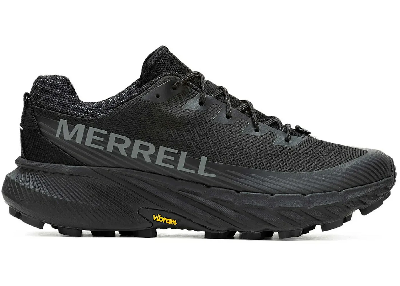 メレル 黒色 ブラック スニーカー メンズ MERRELL AGILITY PEAK 5 BLACK / BLACK BLACK