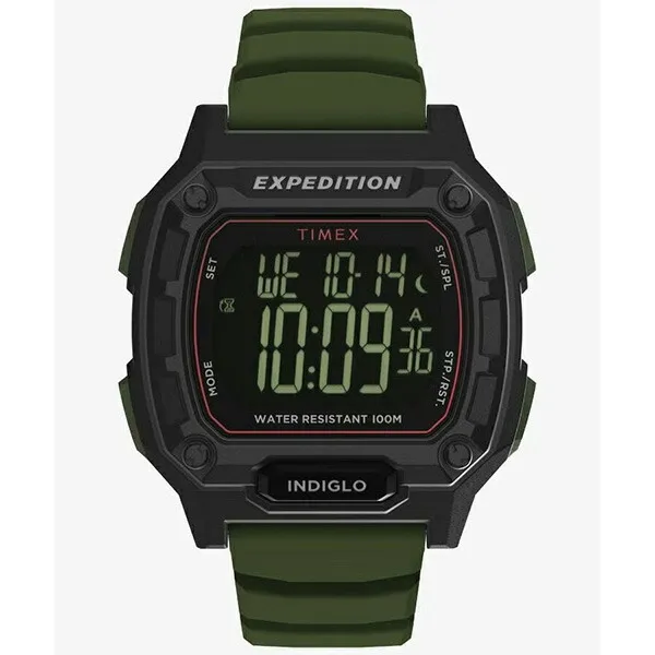 【10％OFFクーポン利用で】TIMEX タイメックス エクスペディション リッジ デジタル レジンケース デジタル表示 インディグロバックライト搭載 TW4B34500 メンズ 腕時計 国内正規品 送料無料