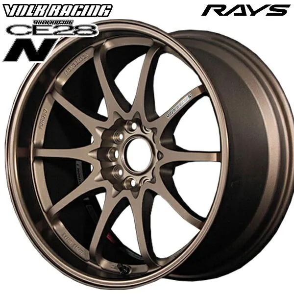 サマータイヤ ホイール4本セット 205/60R16インチ 5H114.3 RAYS レイズ ボルクレーシング CE28N 10 SPOKE ブリヂストン レグノGR-X3