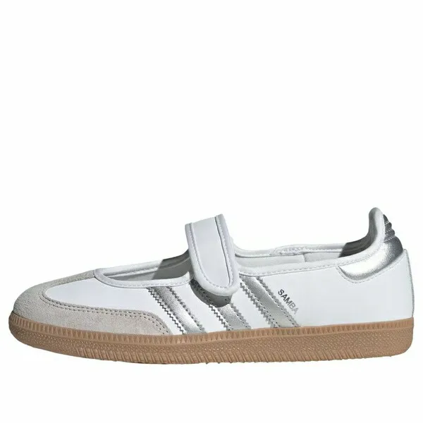 adidas アディダス レディース スニーカー  【(WMNS) adidas Samba Jane White Silver Metallic KJ3785】  サイズ US_W_10.5