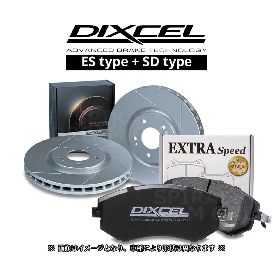 DIXCEL ディクセル SD type \u0026 ES type 前後セット(1台分) CR-V RW1 RW2 18/08〜 SD-3315163/3355138 ES-331374/335496 <4>