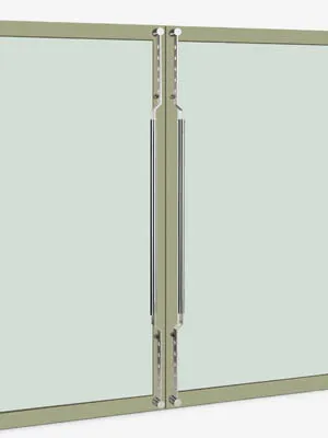UNION ユニオン ドアハンドル ロング T3062-01-003-B 内外1セット※