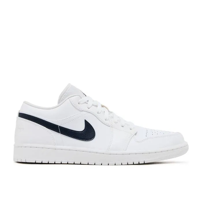 ナイキ エアジョーダン Air Jordan 【 Jordan 1 Low White Obsidian Men White/Obsidian/White 】 メンズ 白色 ホワイト