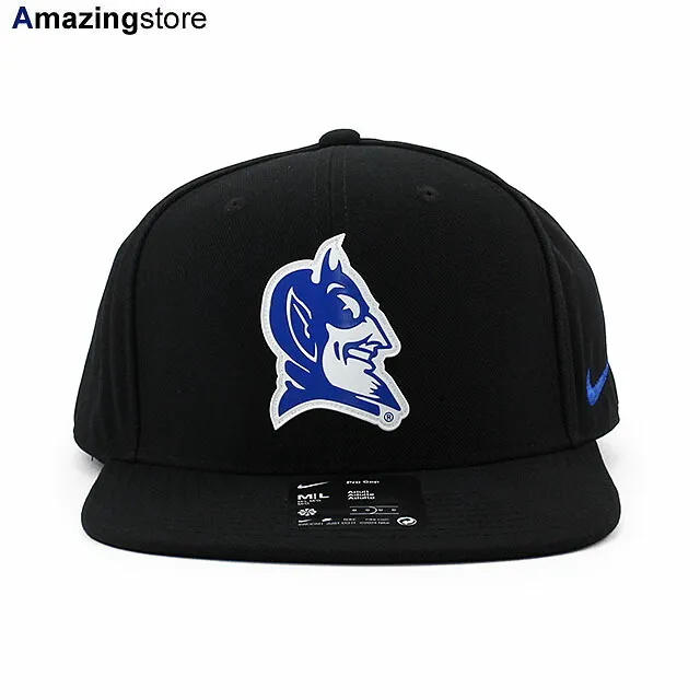 ナイキ キャップ スナップバック デューク ブルーデビルズ NCAA PRO SNAPBACK CAP BLACK DUKE BLUE DEVILS 帽子 メンズ レディース 男女兼用 ブラック /BLK 25_5