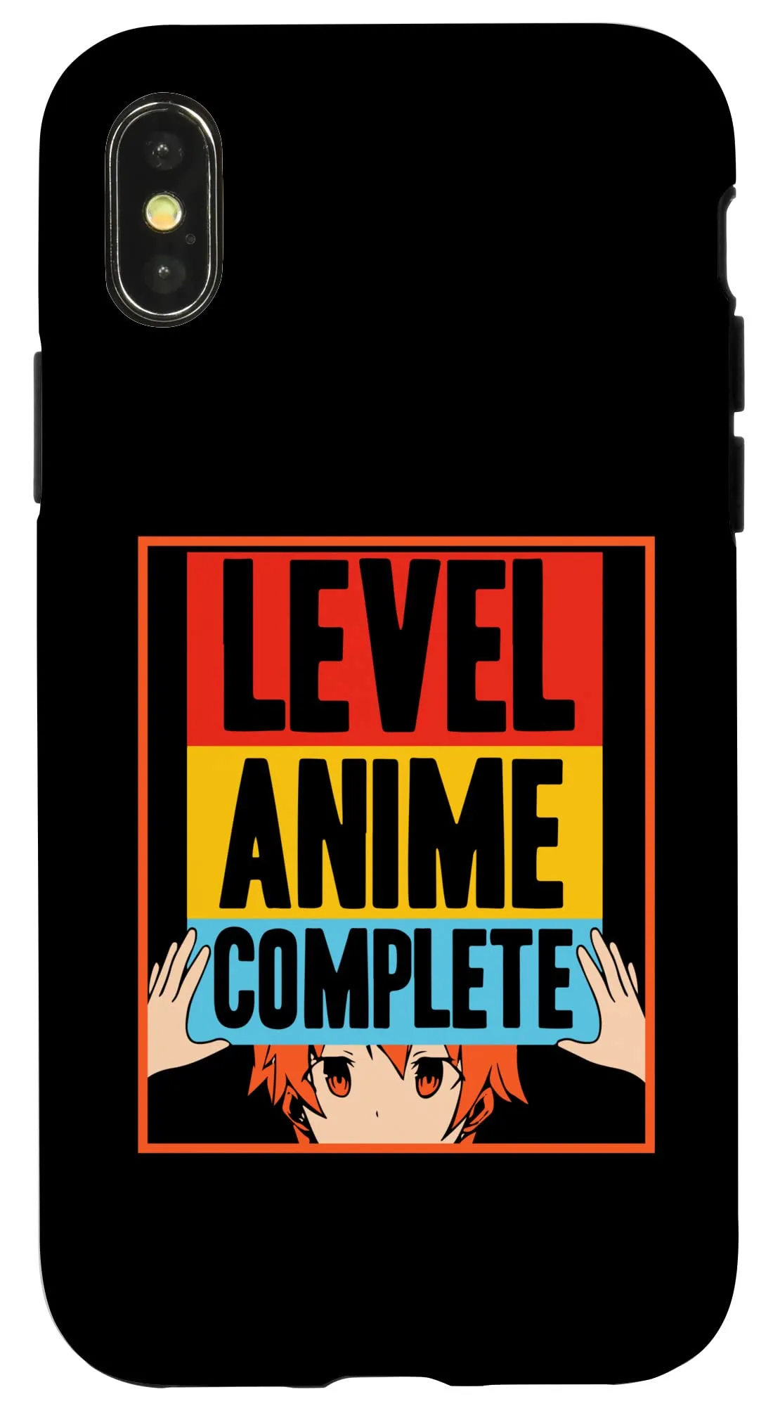 iPhone X/XS Level Anime Complete - コスプレ アニメ スマホケース