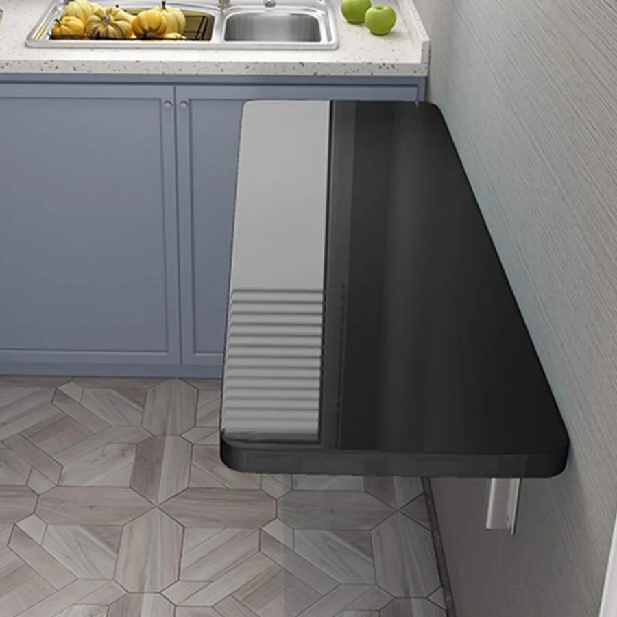 【並行輸入品】ZYFA Wall Mounted Floating Folding Table, Drop Leaf Dining Table