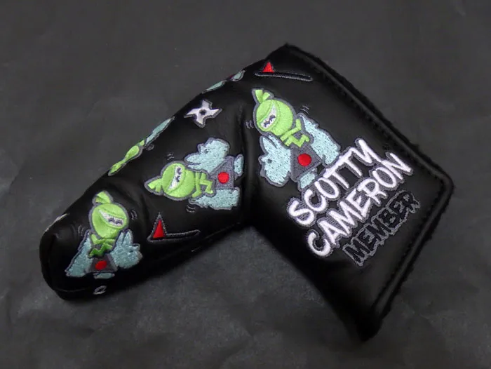 【送料・代引き手数料無料】 【未使用 S品】【希少】 SCOTTY CAMERON スコッティキャメロン 2023 ギャラリージャパン メンバー限定 忍者 ピン型 パター用ヘッドカバー