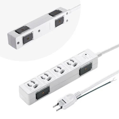 2025年 12月 クリスマス スマホ pc 部品 マウス パット WEB LAN ルーター パソコン スマートフォン スマホ OA機器 デジタル  デジタル関連  | サンワサプライ 雷ガードタップ TAP-SPWMG34-3