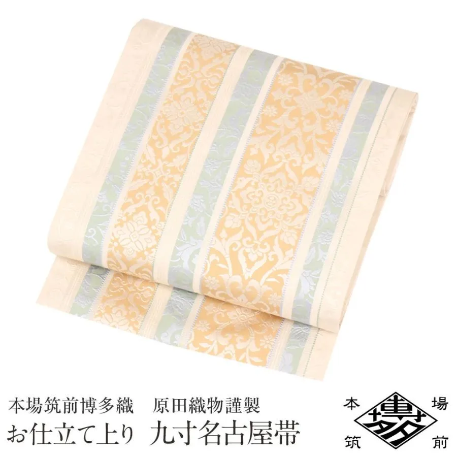 博多帯 名古屋帯 正絹 博多名古屋帯 新品 九寸名 SALE 爆買