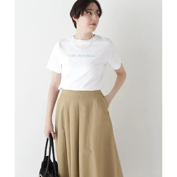 ◆天竺ロゴＴシャツ／ヒューマンウーマン（human woman）