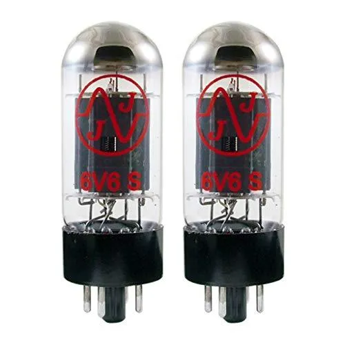 真空管 ギター・ベース アンプ Pair of JJ 6V6S Power Vacuum Tube