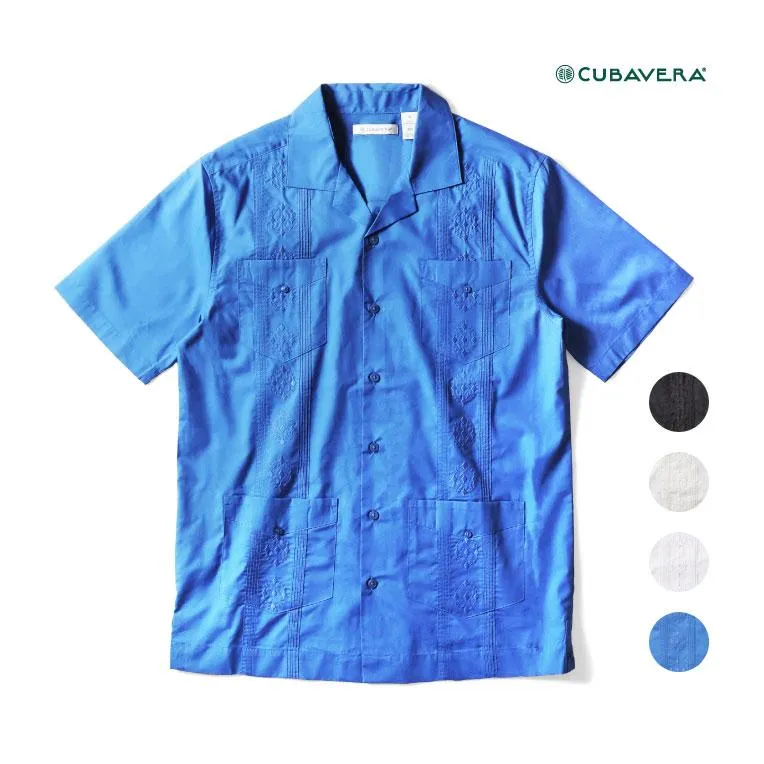 【並行輸入品】CUBAVERA  / キューバベラ CUBA241 AUTHENTIC EMBROIDRED GUAYABERA SHIRT / グアヤベラシャツ -全4色-