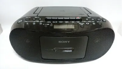 【中古】 SONY CDラジオカセットコーダー ブラック CFD-S50/B