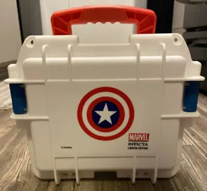【送料無料】腕時計 インビクタキャプテンアメリカマーベルスロットケースレアオートinvicta captain america marvel 3 slot case rare with auto pressure release valv