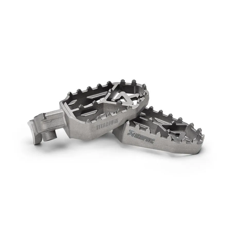 AKRAPOVIC アクラボビッチ   4550646346551  アドベンチャーフットペグセット チタン Tenere 700