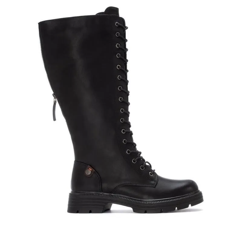 リフレッシュ レディース シューズ ブーツ・レインブーツ Refresh Women Combat Boots 173025 Black ブラック