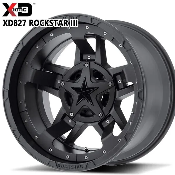 サマータイヤ ホイールセット 245/65R17インチ 5H114.3 KMC XD827 ROCKSTAR III BF グッドリッチ トレールテレーン ORWL