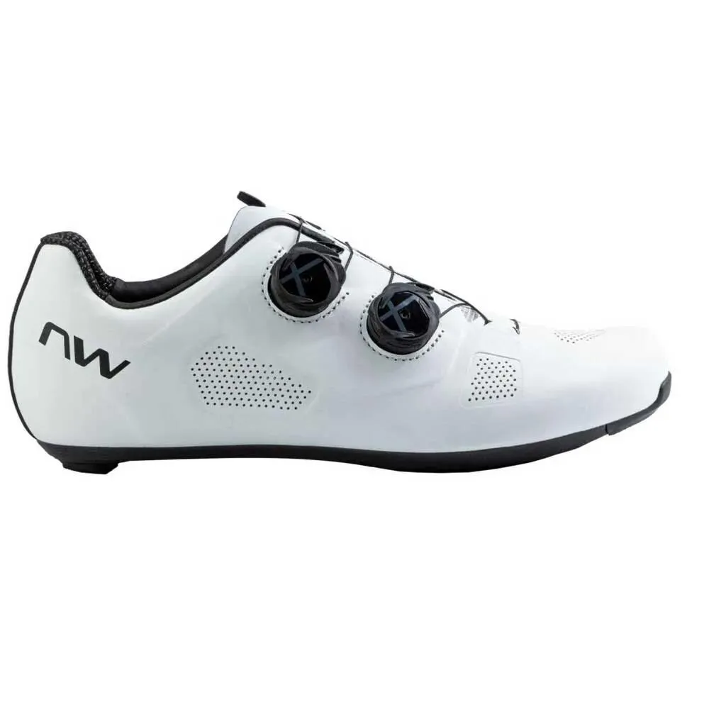 ノースウェーブ レボリューション ワイド ロード シューズ （ White/Black ） | NORTHWAVE Revolution Wide Road Shoes  [t]