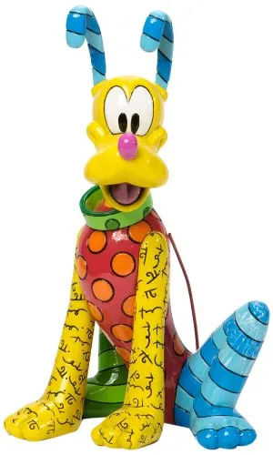 エネスコ Enesco プルートのフィギュア ロメロ・ブリット ディズニー バイ ブリット 高さ21センチ インテリア おしゃれ  ミッキーマウス フィギュア インテリア