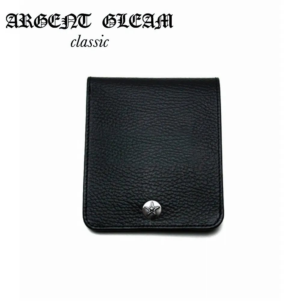 ArgentGleam Classic アージェントグリームクラシック シルバー925 財布 Short Wallet スターボタン AGW-039 ブランド ARGENT GLEAM リップ 彫刻 爆買