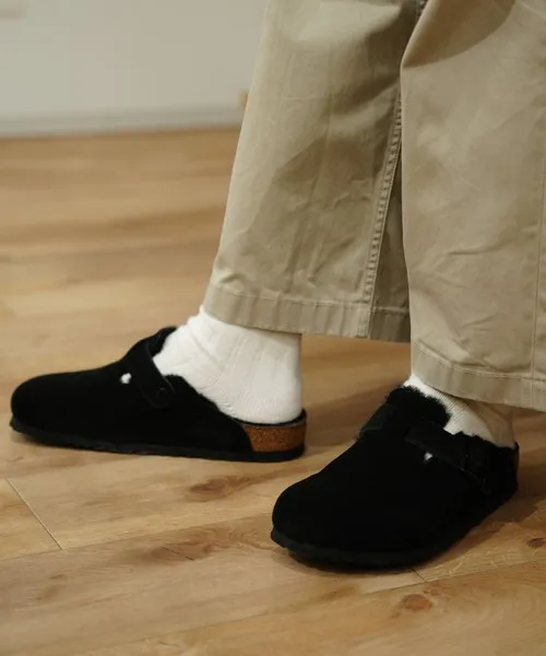 サンダル BIRKENSTOCK/ビルケンシュトック/BOSTON SHEARLING メンズ レディース