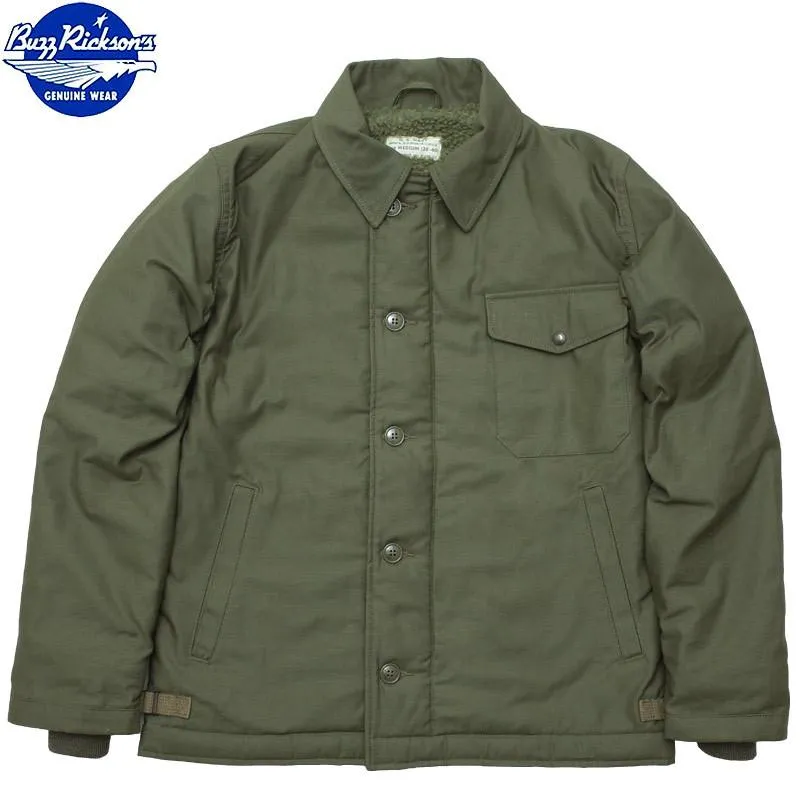 BUZZ RICKSON'S バズリクソンズ #BR14956 A-2 デッキジャケット『U.S.NAVY』メンズ A2 DECK アウター ブルゾン 米軍