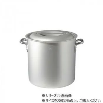 爆買 IH対応アルマイト加工アルミ寸胴鍋(目盛付) 24cm AZIALZND024