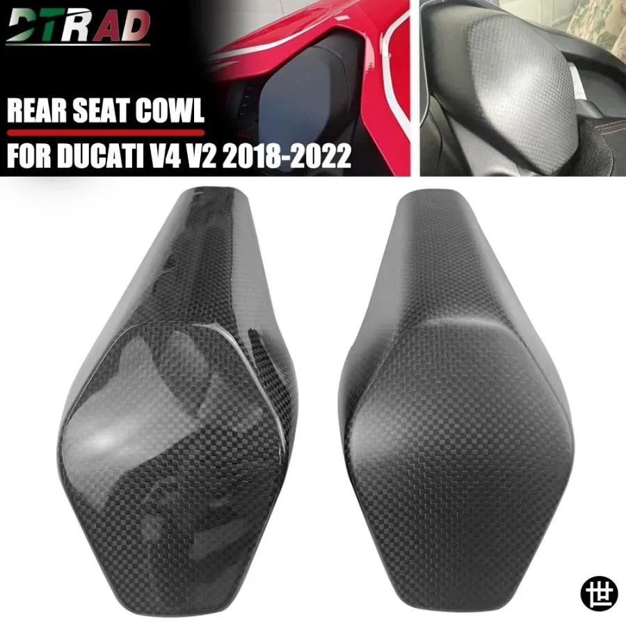 ドゥカティ SUPERLEGGERA パニガーレ V2 V4 V4S V4R STREETFIGHTER V4/S V2 用カーボン製リアハンプシートカウルアクセサリー