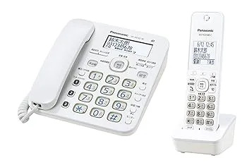 【中古】(良い)パナソニック RU・RU・RU デジタルコードレス電話機 子機1台付き 1.9GHz DECT準拠方式 ホワイト VE-GD32DL-W