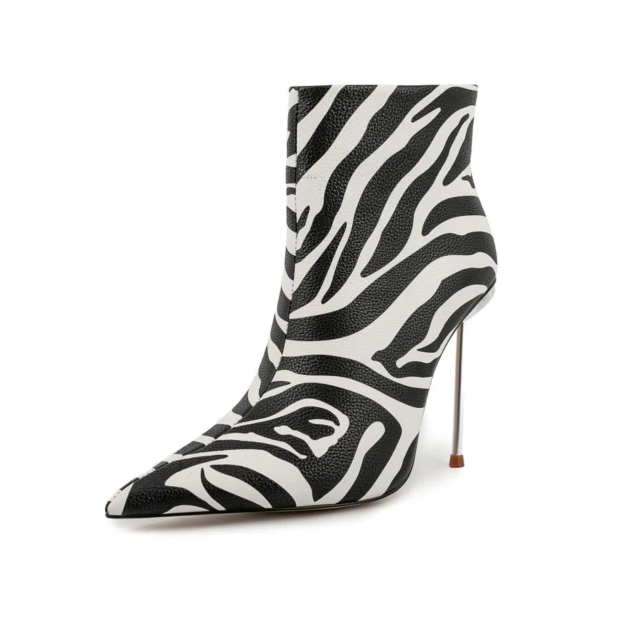 【並行輸入品】Women Metal Heel Over Knee High Boots Patent leather Thigh High