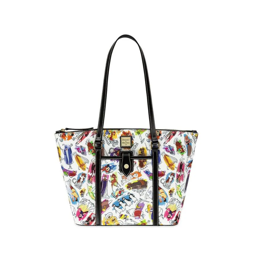 ドゥーニー&バーク インク & ペイント トートバッグ 鞄 ディズニーテーマパーク限定 クラシック キャラクター Disney Dooney & Bourke
