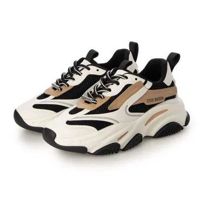 スティーブ マデン STEVE MADDEN ボリュームソールスニーカー （BLACK/TAN）