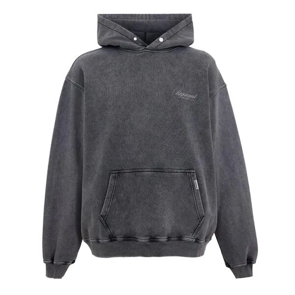 リプレゼント メンズ アウター パーカー・スウェット Represent Men OC Script Pull Over Hoodie Vintage Grey グレー