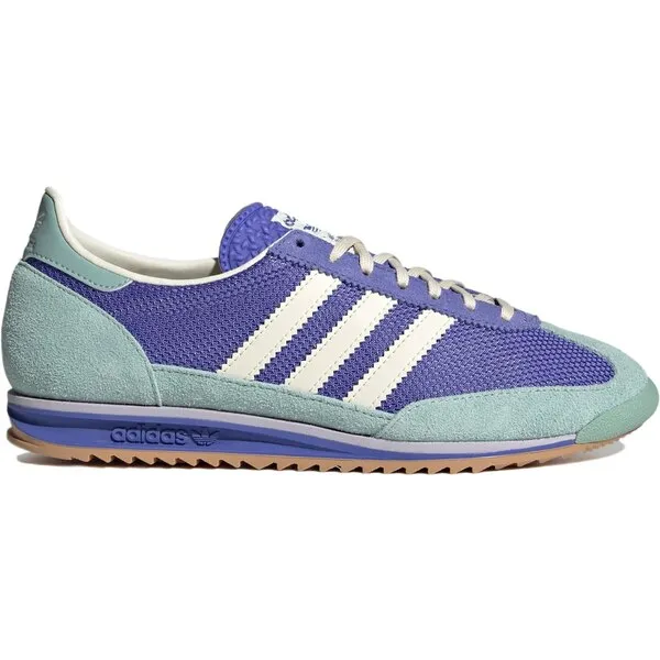 adidas アディダス レディース スニーカー  【adidas SL72 Semi Cobalt Blue Hazy Green (Women)】  サイズ US_W_10.5 Semi Cobalt Blue/Cream White/Hazy Green