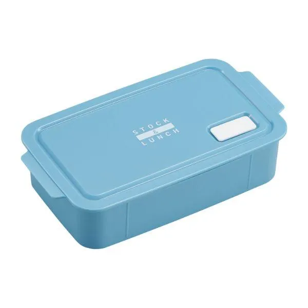 (30枚) 弁当容器 STOCK＆LUNCH BOX STL-650 ブルー 00416919