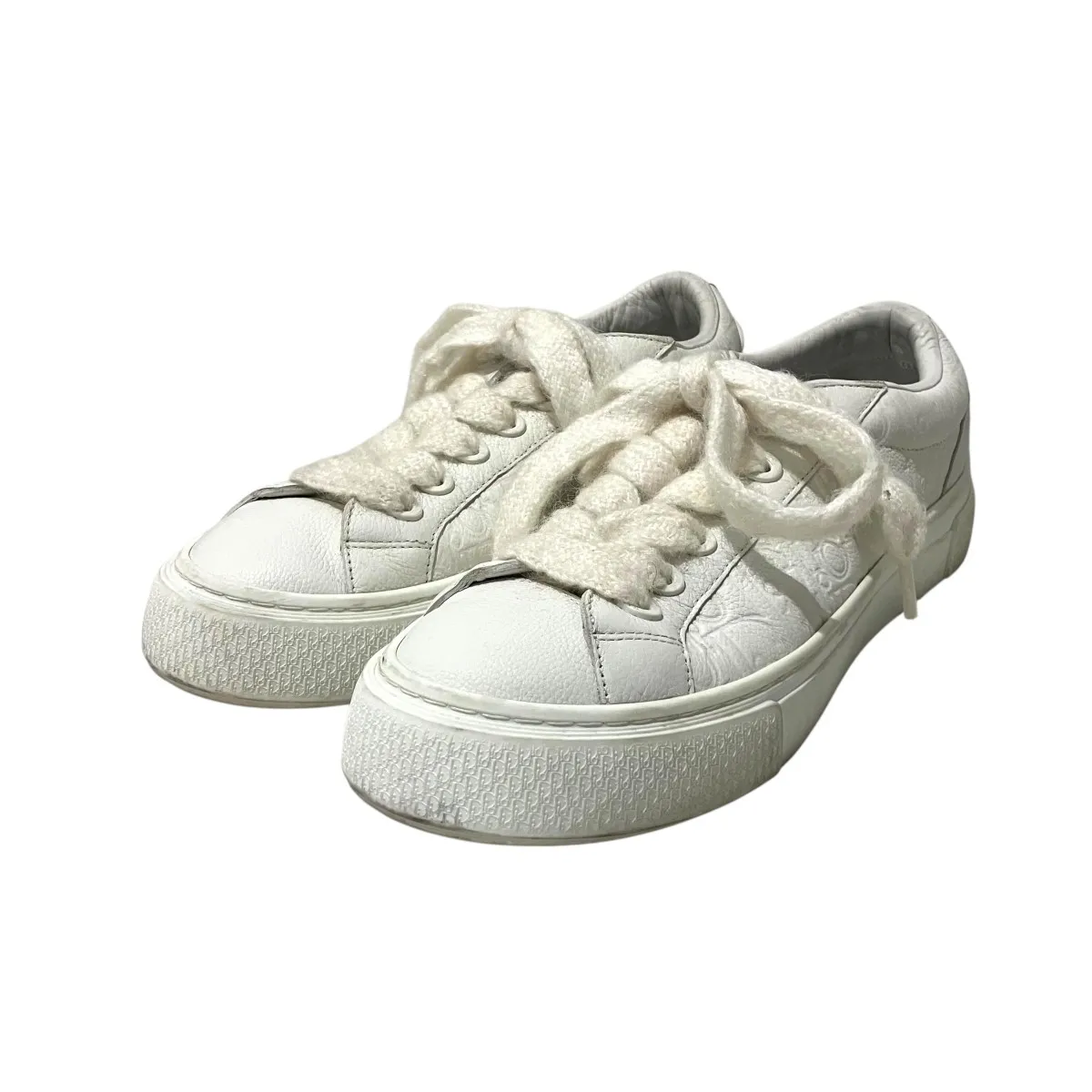 【中古】DIOR 【B33 スピン スニーカー】 ローカットスニーカー ホワイト サイズ：43 【240226】（ディオール）